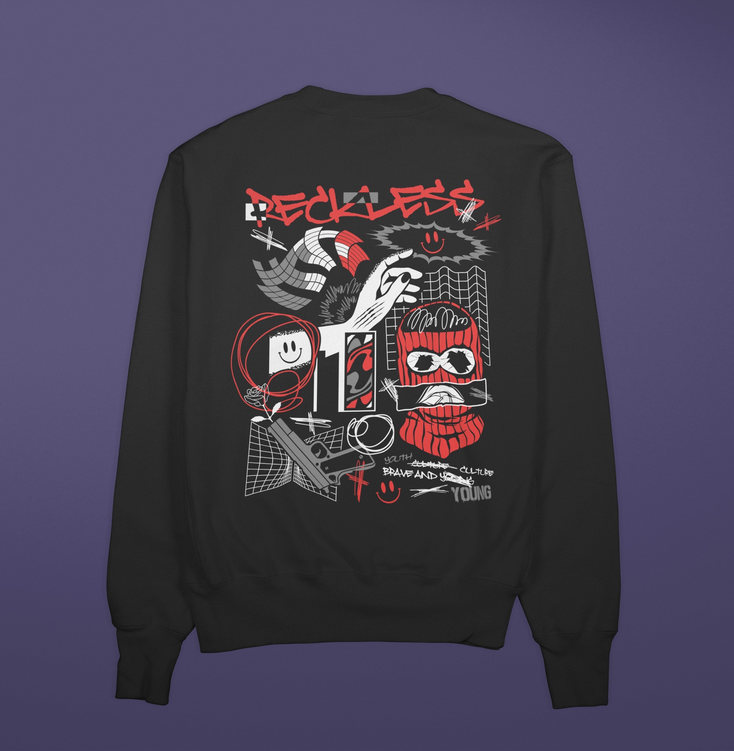 RACKLESS Premium Sweatshirt (Black)